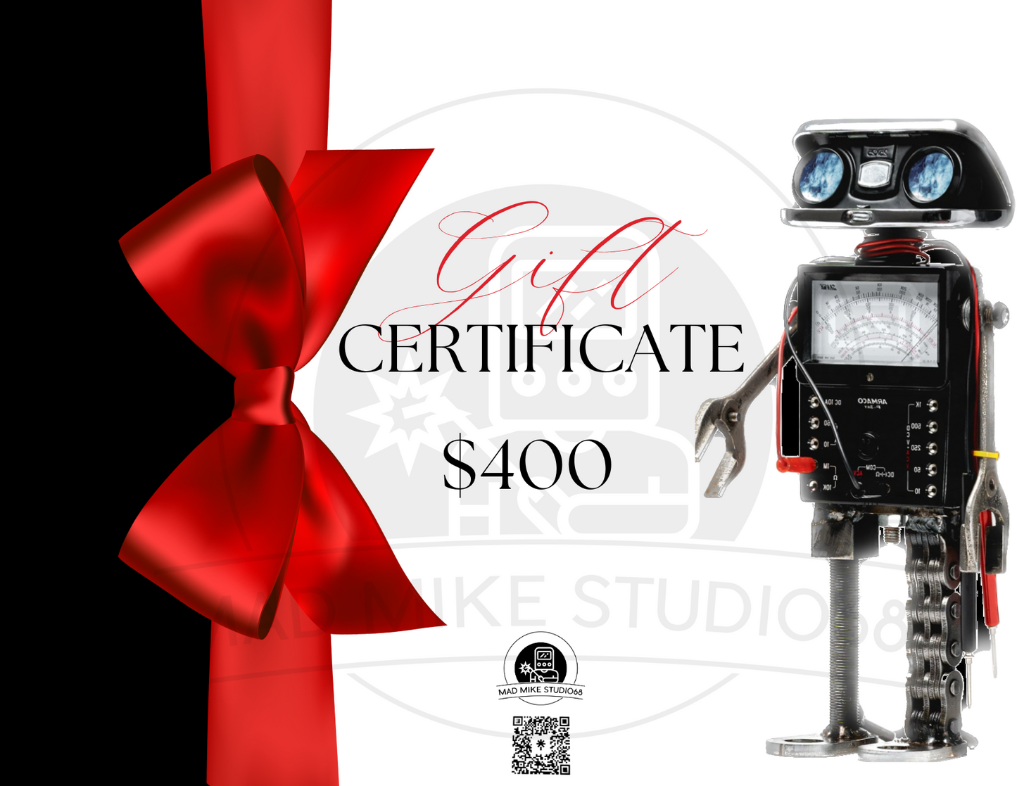 Mad Mike Studio68 Online Gift Certificate