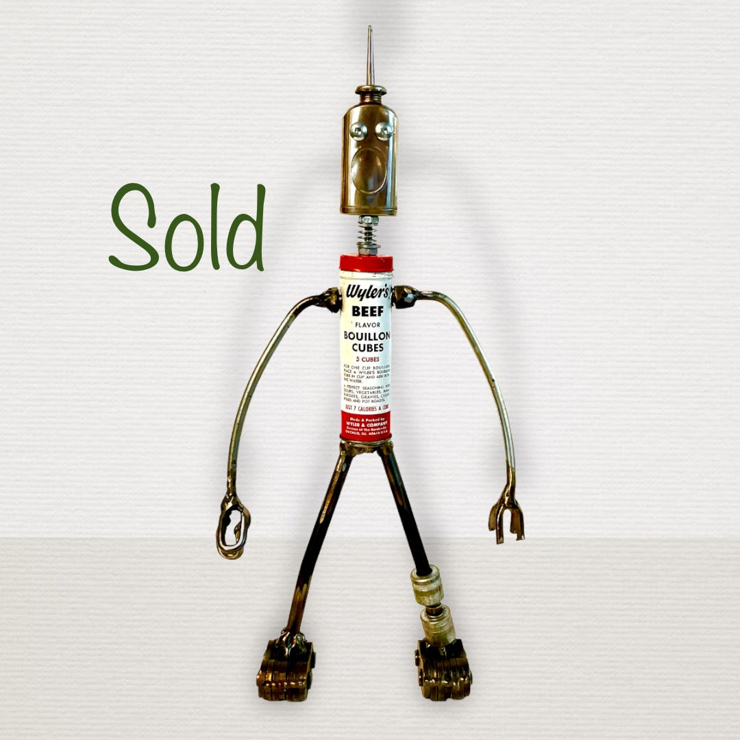 **SOLD** Wyler - Robot Art Sculpture