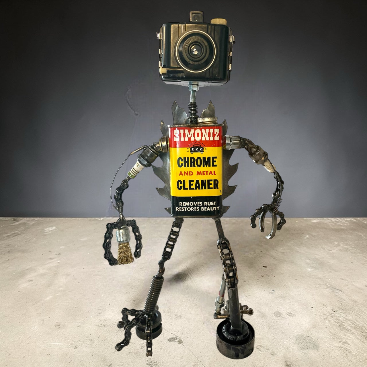 EZ2- The Restorer - Robot Art Sculpture