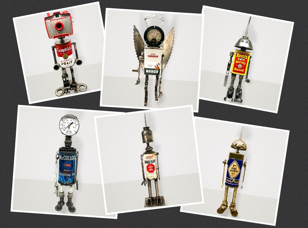 Robot Art Sculpture Collection