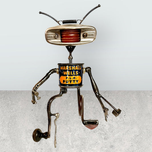 Marshall Wells - Robot Art Sculpture