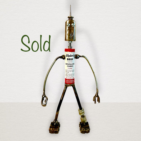 **SOLD** Wyler - Robot Art Sculpture