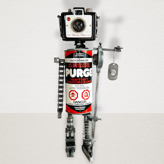 **SOLD** Purge - Robot Art Sculpture