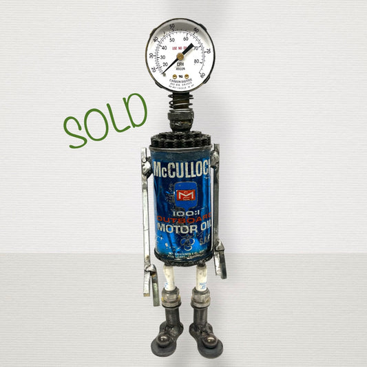**SOLD** McCulloch - Robot Art Sculpture