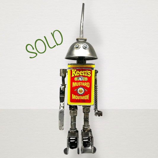 **SOLD** Keener - Robot Art Sculpture