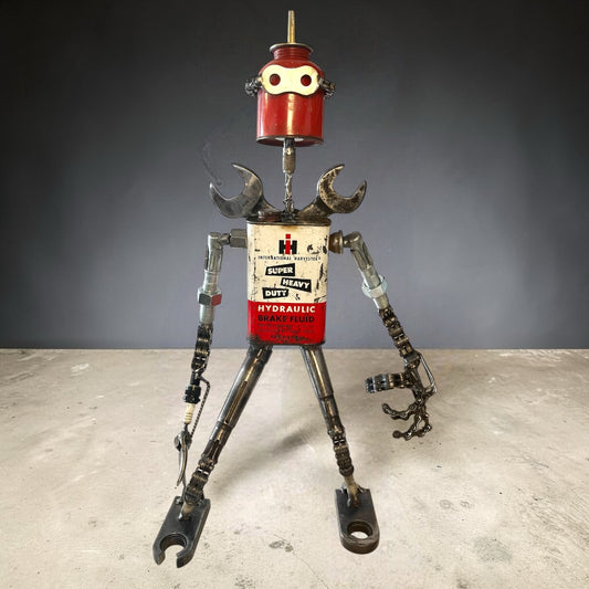 Wrench Wing Harvester - Robot Art Sculpture
