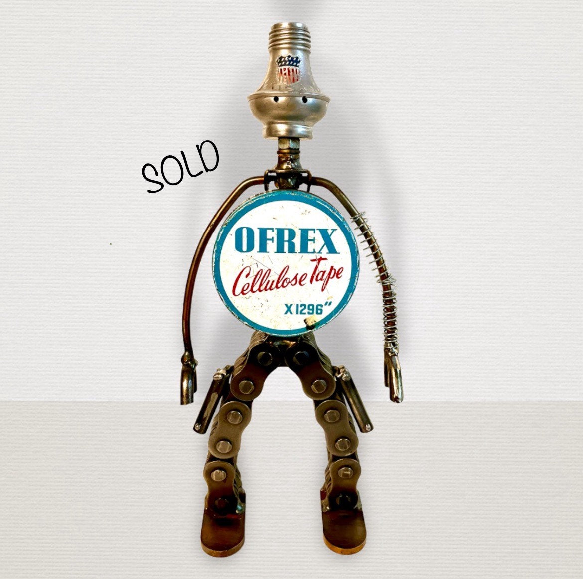 **SOLD** Rex - Robot Art Sculpture