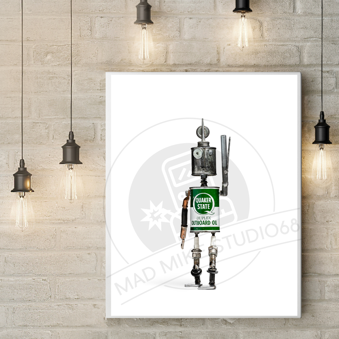 Robot Print - Walker - Hey it's me, Walker!